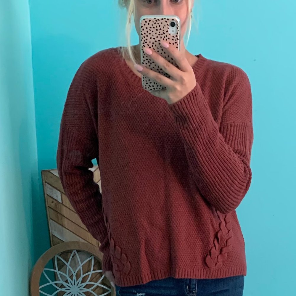 Maroon Sweater